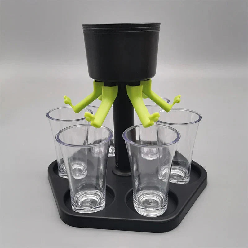 Multi-Shot Liquor Dispenser for Effortless Entertaining