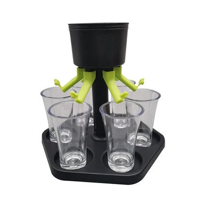 Multi-Shot Liquor Dispenser for Effortless Entertaining