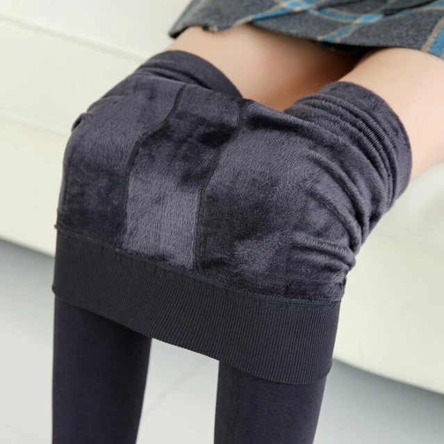 Winter Warmth: Luxe Fleece-Lined Leggings for Women
