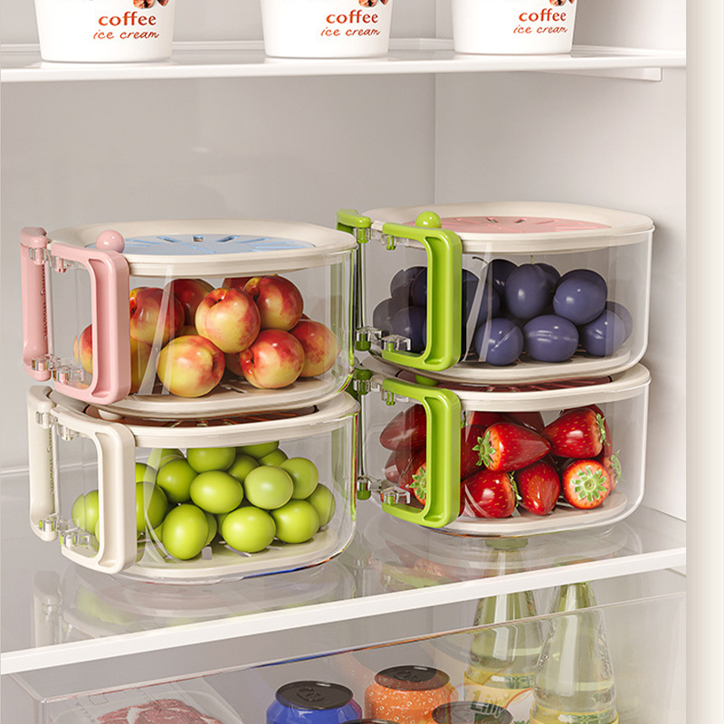 Expandable Kitchen Strainer with Lid | Versatile Food Storage Solution