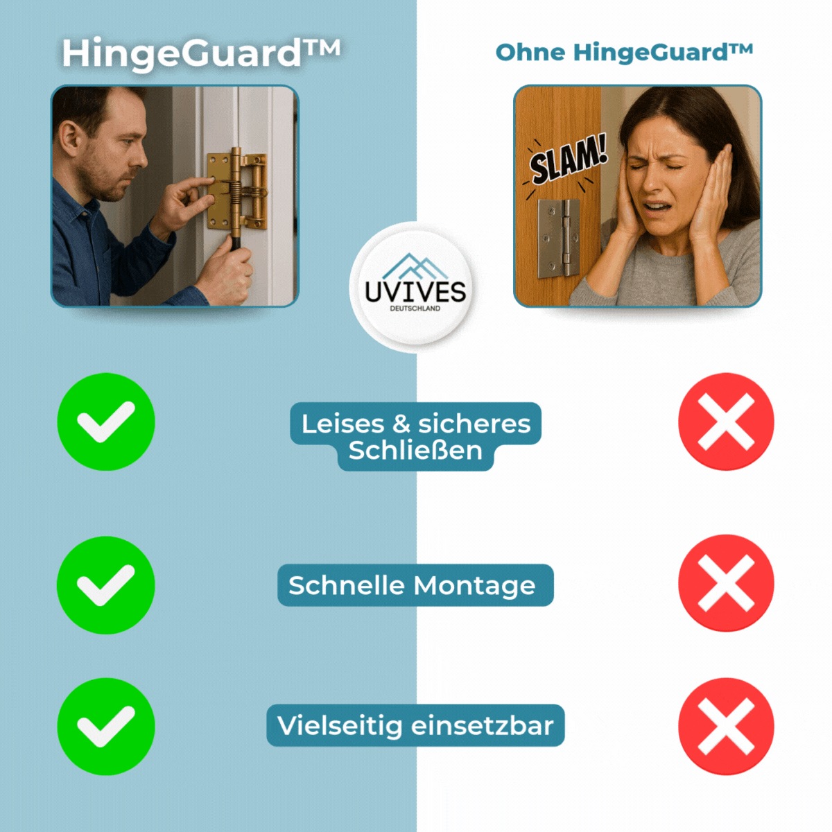 Buy One Get One Free | HingeGuard – Automatic Soft-Close Door Mechanism