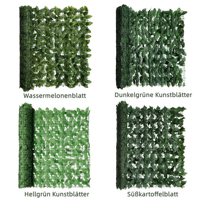 1x3m Artificial Ivy Privacy Hedge Screen