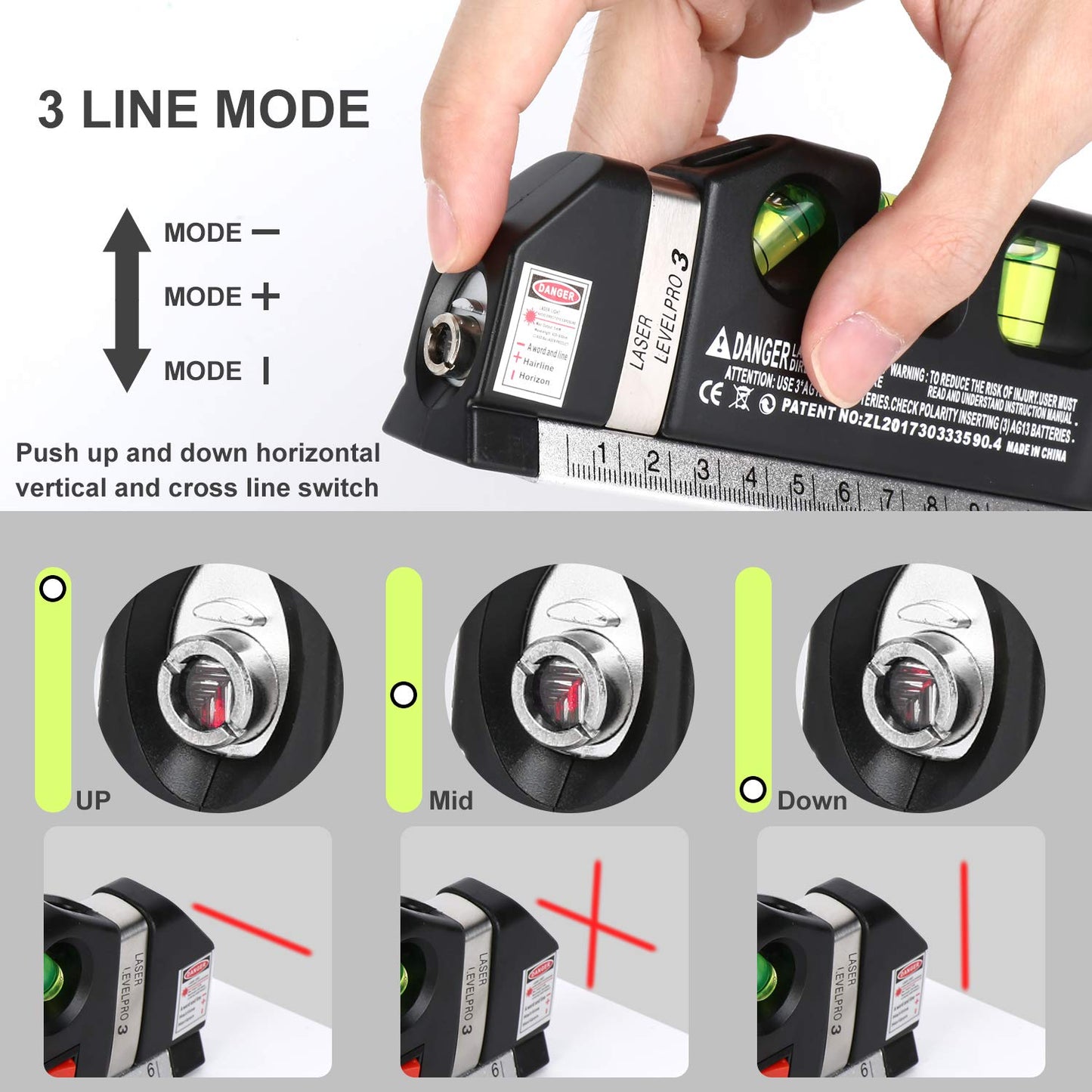 Precision Laser Leveling Tool for Accurate Measurements
