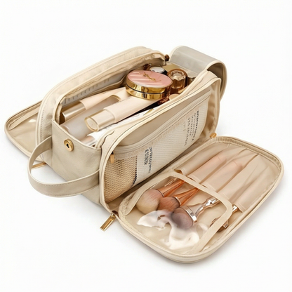 Instant Makeup Organizer with Easy Snap Closure
