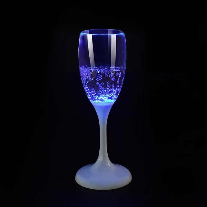 Champagne Glass in Bright Finish