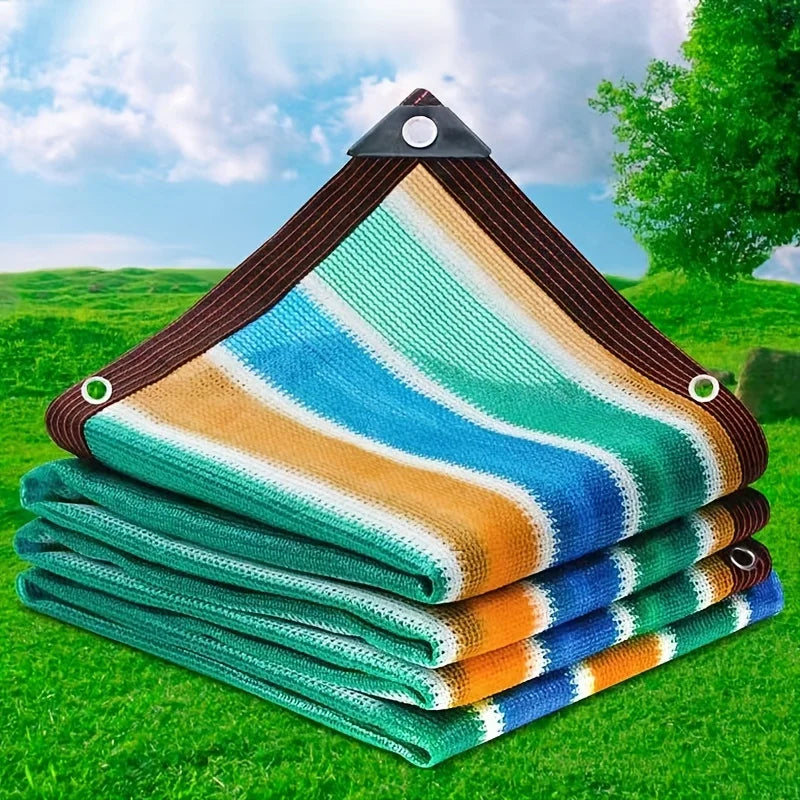 Breathable HDPE Sunshade Canopy | Cooling Shade Solution for Garden & Patio