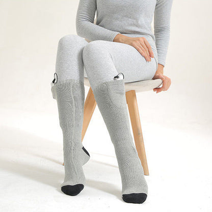 Rechargeable Heated Socks with Adjustable Temperature – Up to 8 Hours Warmth