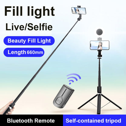 Ultimate 6-in-1 Wireless Selfie Stick Tripod
