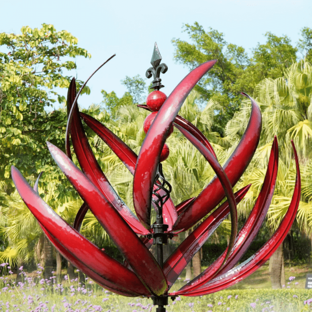 Metal Garden Windmill Decoration