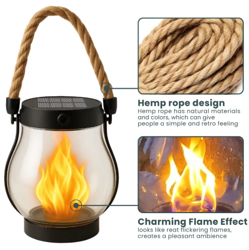 SolaraGlow Solar Lantern — Illuminate Your Evenings with Cozy Light