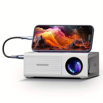 Portable Mini Projector | 3000 Lumens | Energy Efficient | HDMI & USB Ports