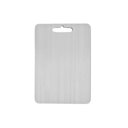 Food Grade Double-Sided Cutting Board in Titanium Stainless Steel