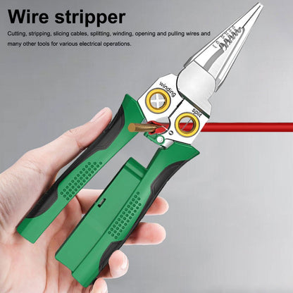 Versatile 8-in-1 Wire Stripper and Cutter Tool