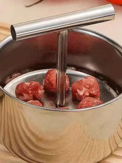Stainless Steel Meatball Press: Perfectly Shaped Balls Every Time