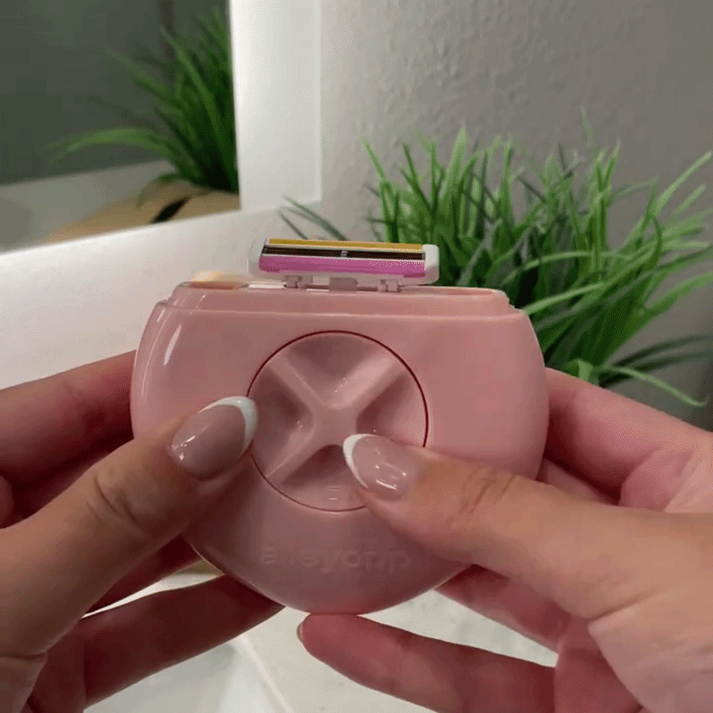 Compact 3-in-1 Shaver with Moisturizing Care | Perfect for Face & Body
