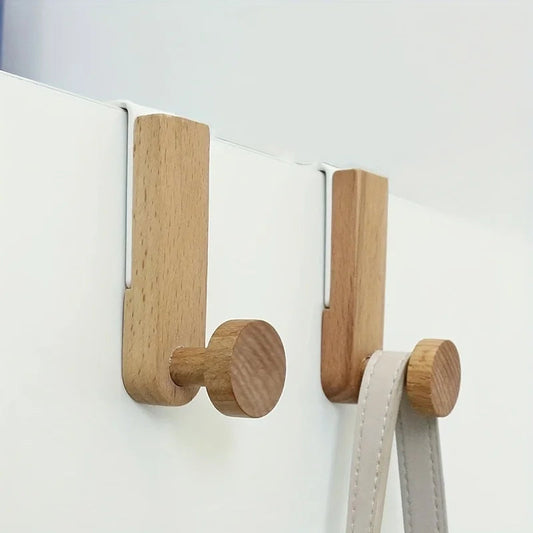 Door Hanger Hook | Wood & Iron | Rust-Resistant | Fits Cabinet Doors up to 2 cm