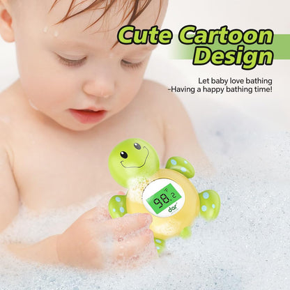 Digital Baby Bath Thermometer with 3 Color Display and Temperature Alert