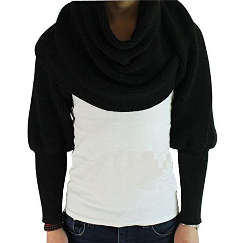 Large Winter Scarf - Versatile Knit Blanket and Long Shawl
