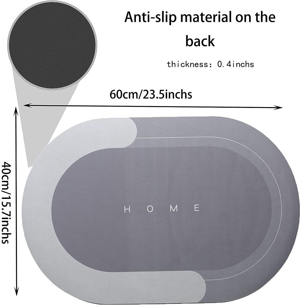 Quick-Dry Comfort Mat | Super Absorbent Anti-Slip Floor Cover