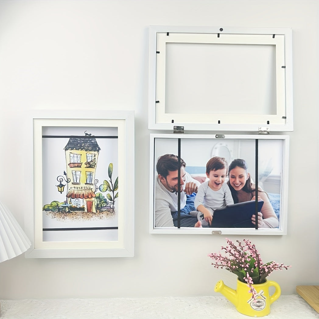 Magnetic Photo and Drawing Frame for Artwork Display