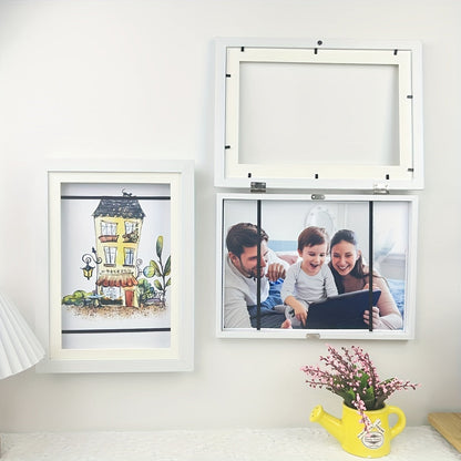 Magnetic Photo and Drawing Frame for Artwork Display