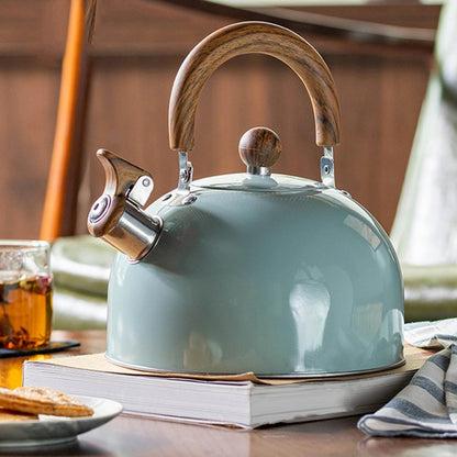 Whistling Stainless Steel Kettle – 2.5L or 3L with Sound Indicator