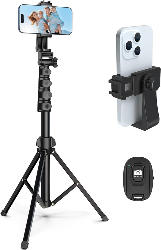 Compact Tripod for Mobile Phones and Cameras