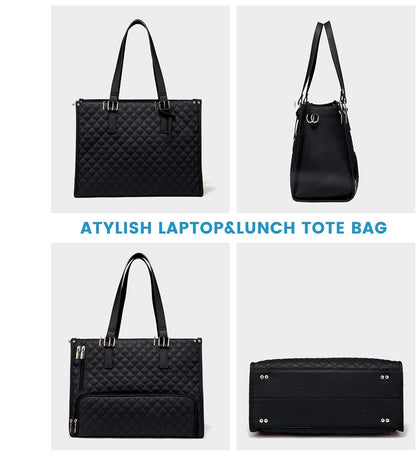 Insulated Lunch and Laptop Bag for Travel and Work - 2-in-1 Design