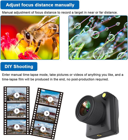 4K Outdoor Time Lapse Camera with 6-Month Battery Life