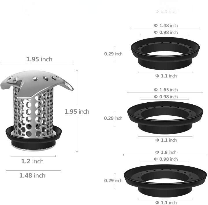 Hair Catcher for Bathtub Drain – Prevents Clogs Easily
