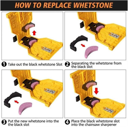 Portable Device for Sharpening Chainsaw Teeth