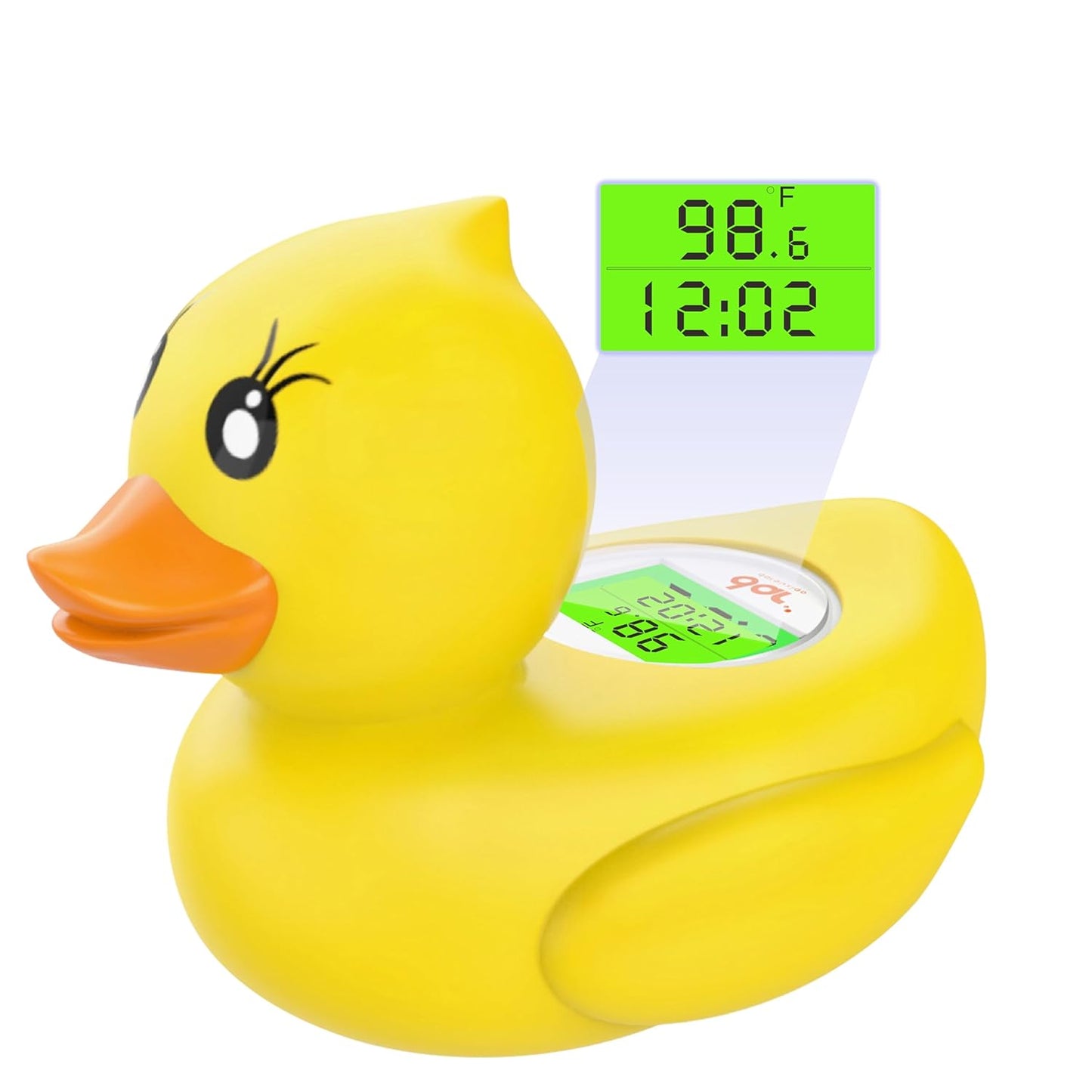 Digital Baby Bath Thermometer with 3 Color Display and Temperature Alert