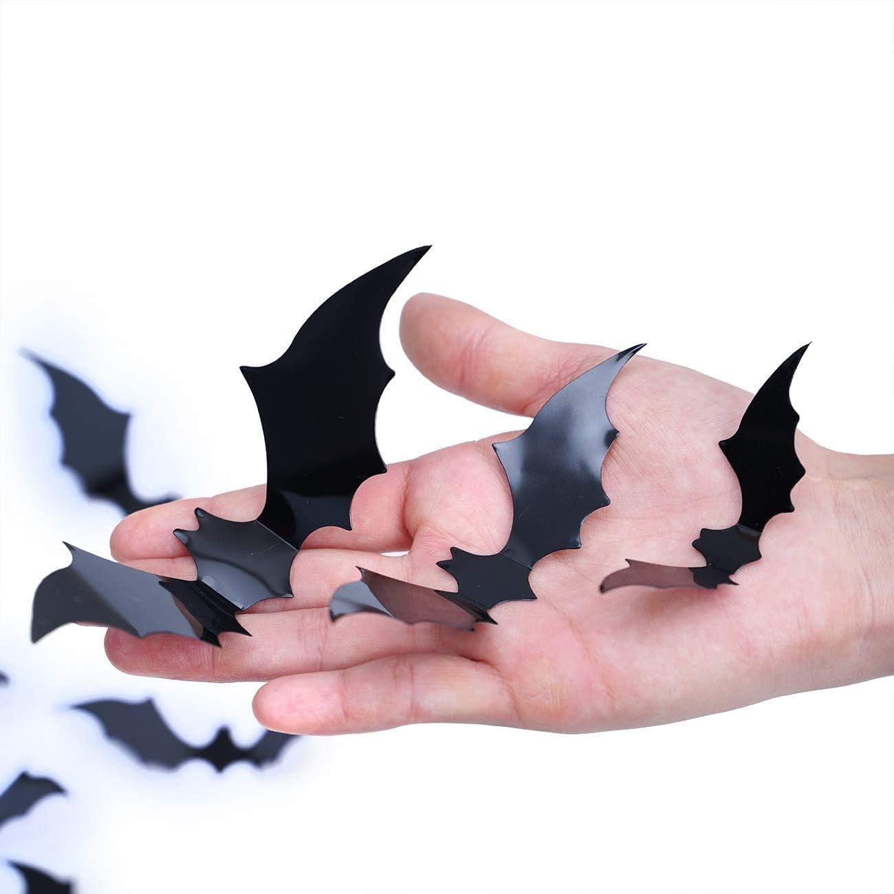 Halloween Wall Stickers for Home Decoration - 120 Piece Set