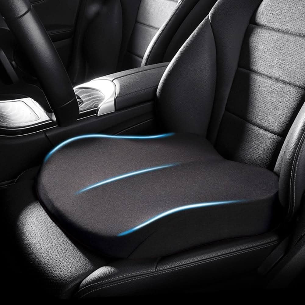 Adult Car Seat Booster Cushion – Ergonomic Memory Foam Support