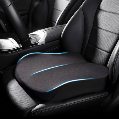 Adult Car Seat Booster Cushion – Ergonomic Memory Foam Support