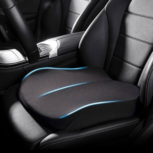 Adult Car Seat Booster Cushion – Ergonomic Memory Foam Support