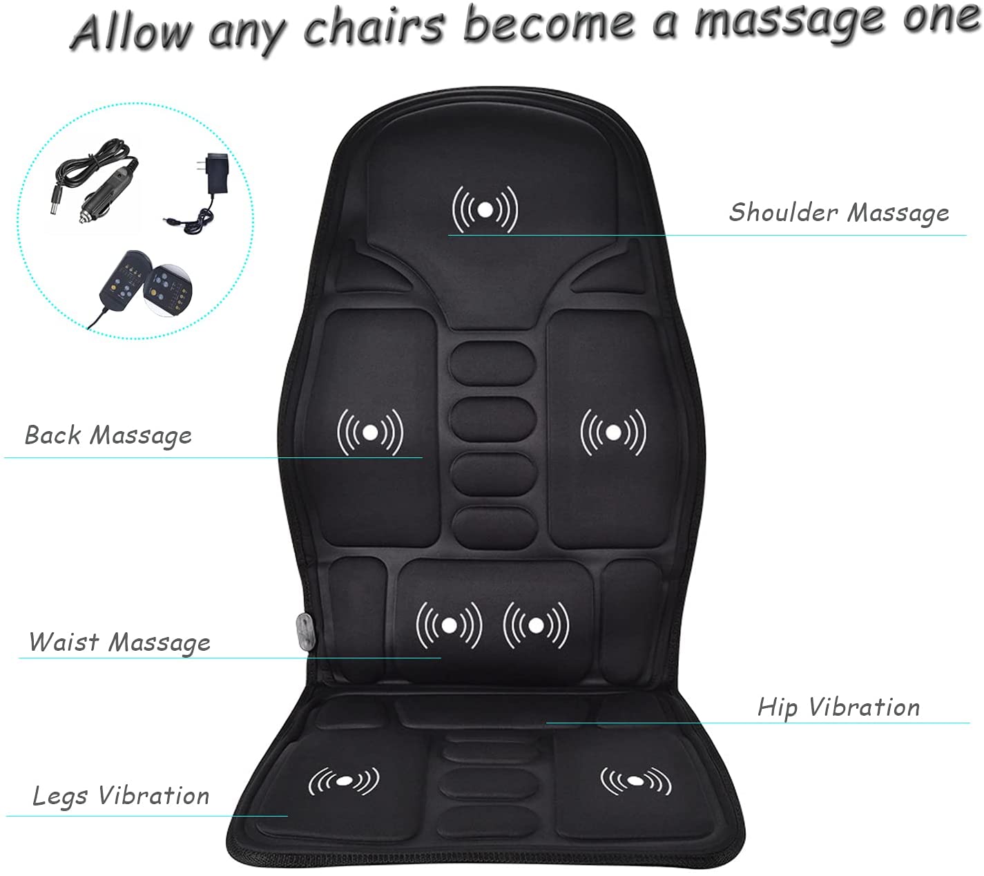 Heated Massage Seat Cushion for Ultimate Driving Comfort