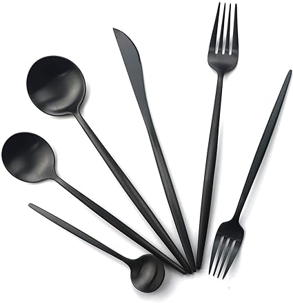 Stainless Steel Flatware Set with 36 Pieces