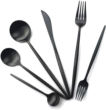 Stainless Steel Flatware Set with 36 Pieces