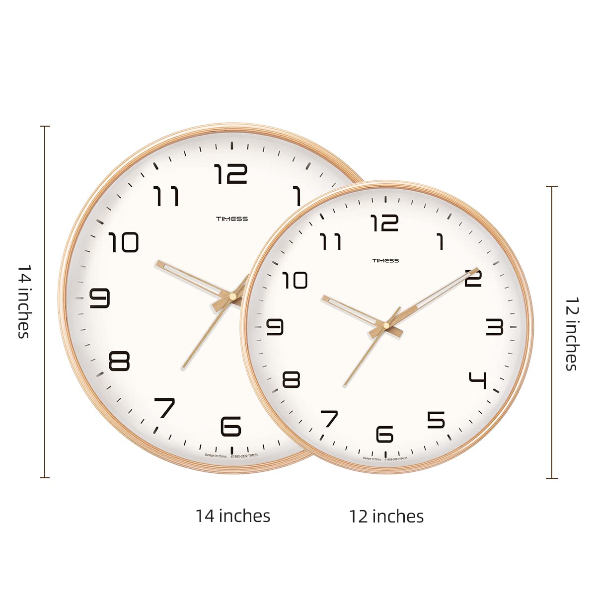 Elegant Simple Design Wall Clock