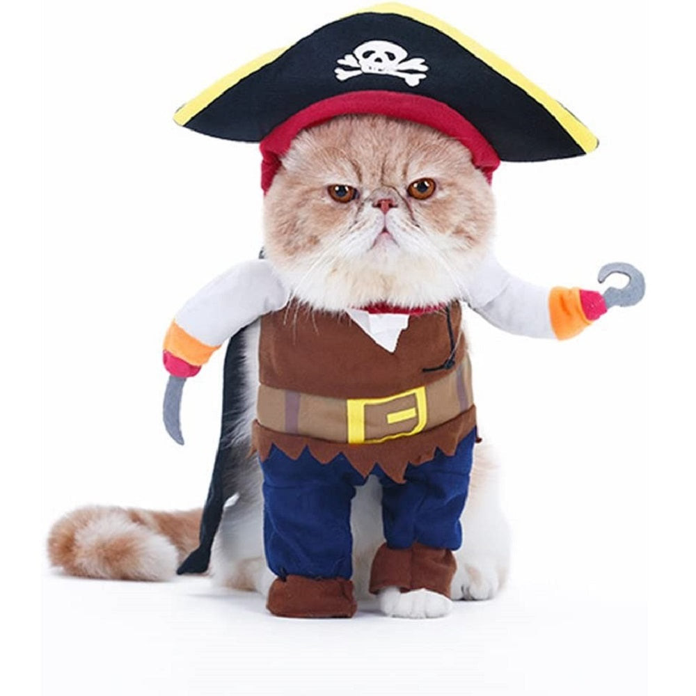 Halloween Pirate Outfit for Dogs – Puppy Costume