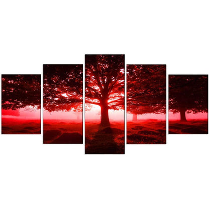 Vibrant 5-Piece Canvas Art Set for Stunning Home Décor