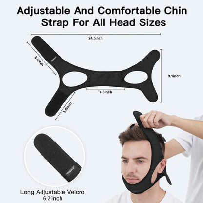 Comfortable Chin Strap for Quiet and Restful Sleep