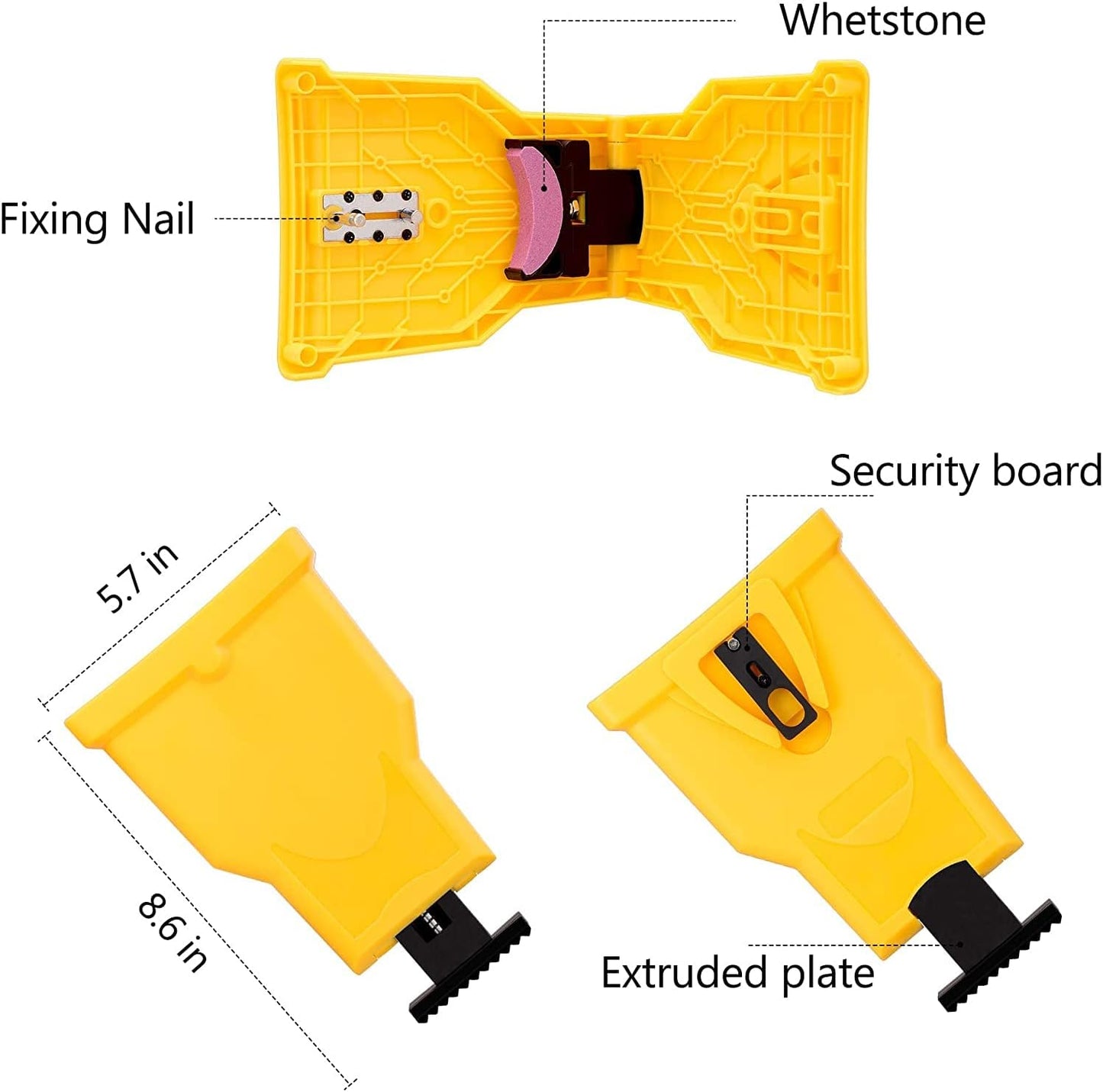Portable Device for Sharpening Chainsaw Teeth