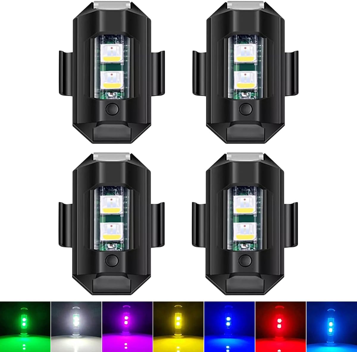 Multi-Color LED Safety Beacon for Enhanced Visibility