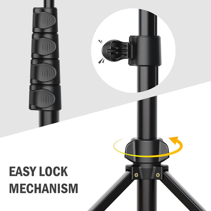 Compact Tripod for Mobile Phones and Cameras