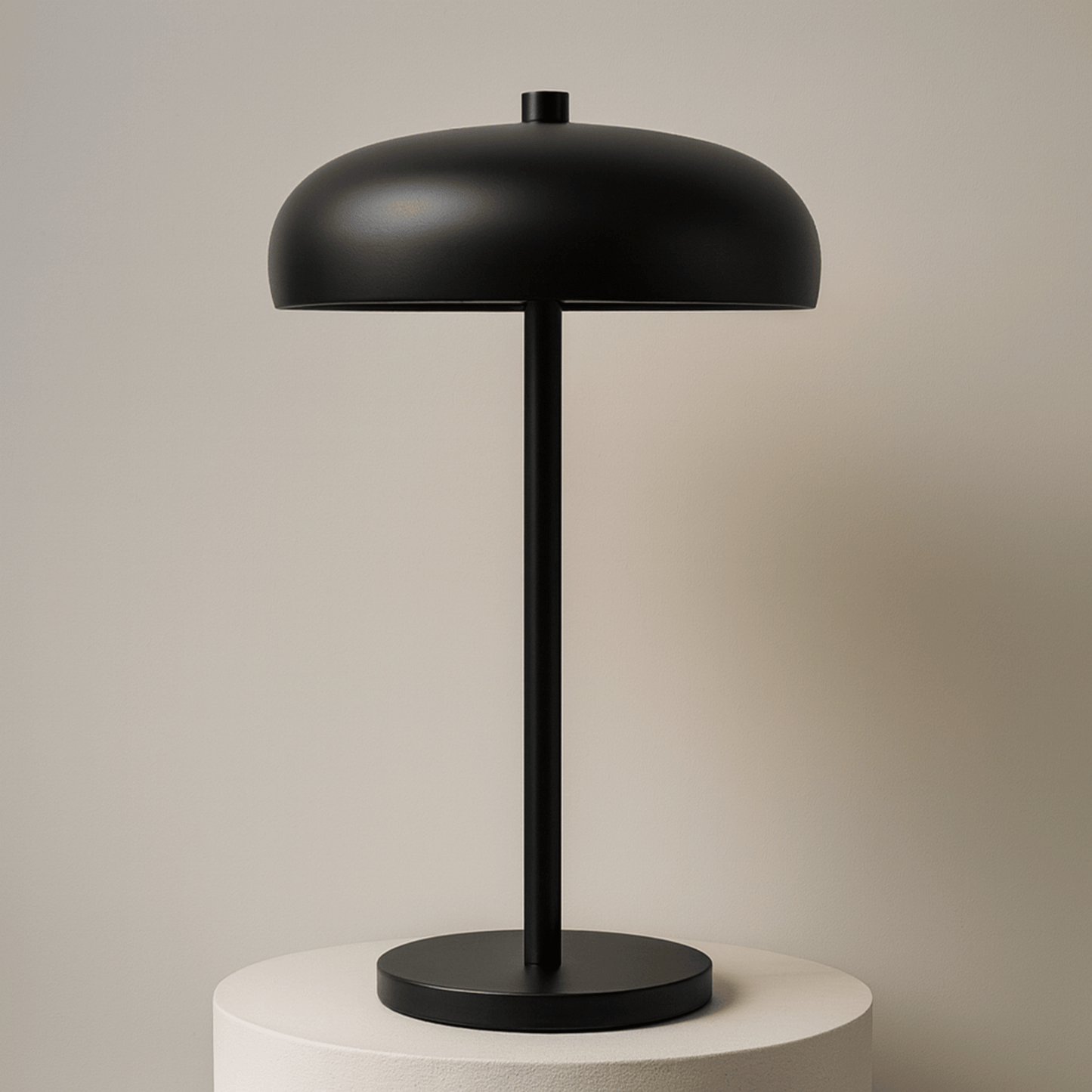 Touch-Controlled Table Lamp with Rechargeable Design
