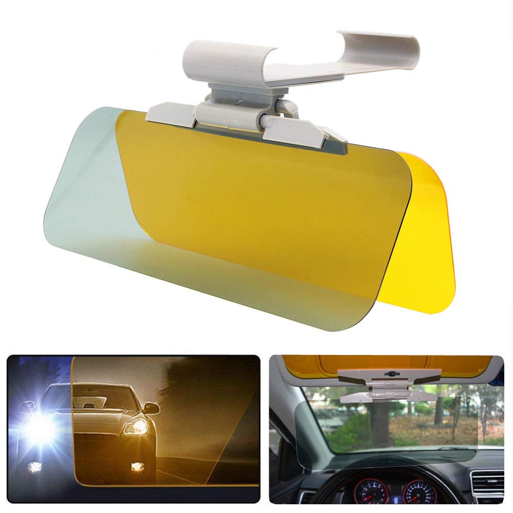 2-in-1 Anti-Glare Sun Visor for Cars