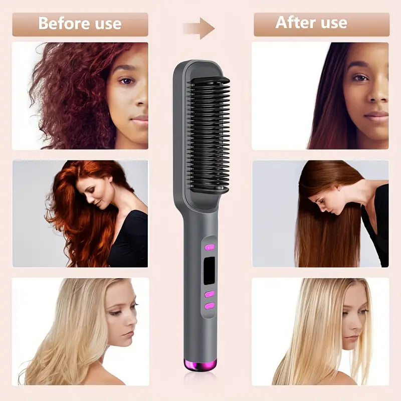 Multifunctional Straightening Comb | Silk Straightener