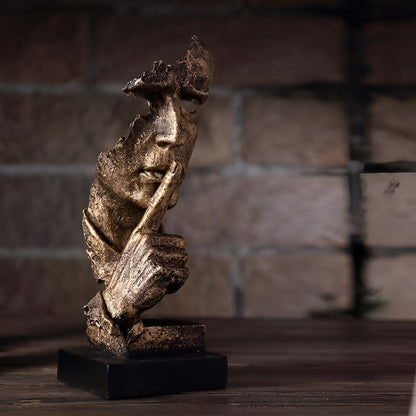Serene Muse Sculpture – Elegant Modern Art for Any Space